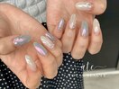 ぷっくり貝殻ネイル