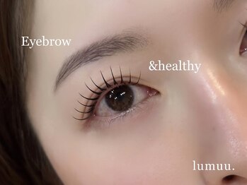 ルムー(lumuu.)/アンドヘルシー×眉毛