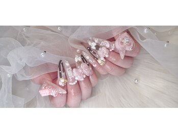 fannail【パラジェル/フィルイン/長さだし/ワンカラー/定額/ワンホン/名古屋/上前津】/スカルプ2時間+LLロング+延長