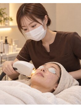 アエ(ae)の写真/気になるお肌悩みを丸っと改善◎自分史上最高のツヤ肌美人へ☆あなたのキレイを叶えるならaeにお任せ♪