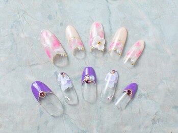 定額ネイル上7260円下6820円