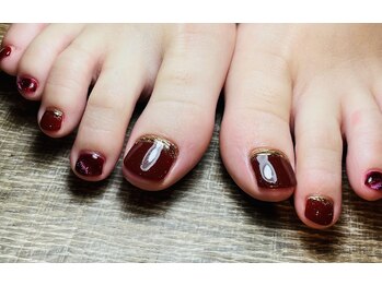 爪屋べっぴん堂/ワインカラー