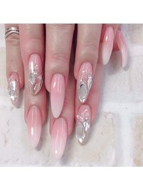 パーツキラキラネイル