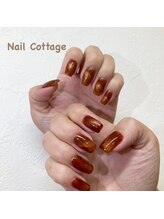 ネイルコテージ 新宿南口店(Nail cottage)/キラキラ秋カラー