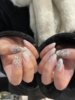 ムーイ 外苑前(mooi.)/paint art nail