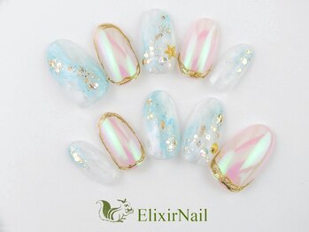 エリクサーネイル 池袋(Elixir Nail)/定額b カジュアル/クーポン使用