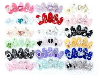 ネイルコレクション ピンク(Nail Collection Pink)/ジェルストーン放題★推しカラー