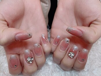 レアネイル 新宿(le'a nail)/チークマグネイル