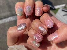 ネイル アトリエ コモード(nail atelier Comodo)/ニュアンスネイル [パステルMIX]