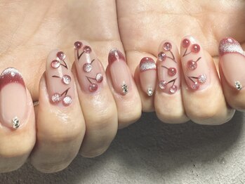 ベビークロス(BABY CROSS)/さくらんぼマグネット/フレンチ