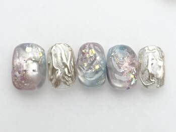 アイネイルズ 池袋店(I-nails)/オーロラマーメイド