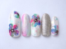 ネイリックス アヴェニール(NAILX avenir)/カラフルフラワー