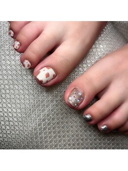 爪屋べっぴん堂/アニマル柄ネイル