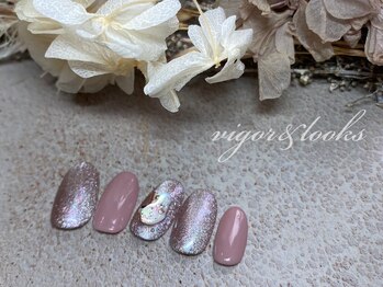 ヴィガー アンド ルックス 白金 目黒(Vigor&Looks)/ベビーピンク　くすみピンク