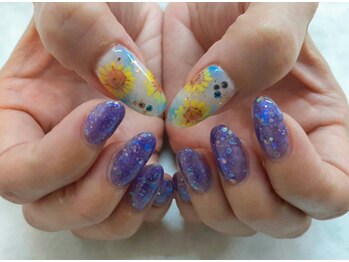 ネイルサロンカリプソ(Nail Salon Calypso 2)/フラワーネイル