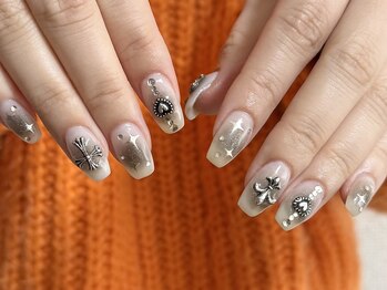 モノ 本通(mono)/チーク×シルバーパーツ