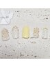 デザインフラワーネイル　¥5000