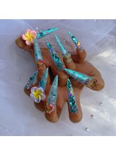 ネイルサロン ヴェルニ(NAIL SALON VERNIS)/#ガングロキティちゃんネイル