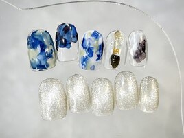 とろみブルーニュアンス