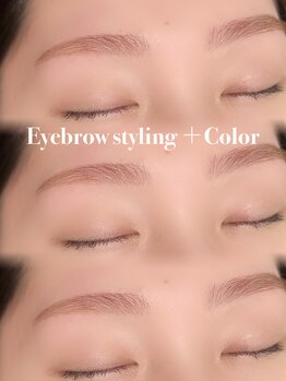 シック ギフトセンダイイースト(CHIC GIFT SENDAI EAST)/仙台美眉スタイリング/眉カラー