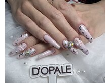 ドパルネイル 上野(DOPALE.Nail)/チップ長さ出し持ち込みデザイン