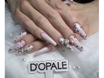 ドパルネイル 上野(DOPALE.Nail)/チップ長さ出し持ち込みデザイン