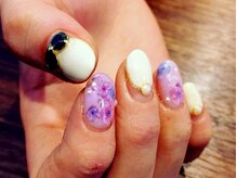 カバー(COVER)/あわいマーブルネイル★