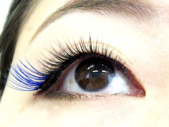 フラワー(Flower)/カラーエクステ（ブルー）