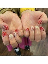 マハロ アンド フェスタ 長野店(mahalo&Festa)/和柄ネイル♪