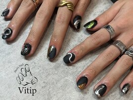 リングネイル/メンズネイル