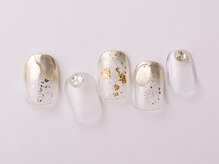 アイネイルズ 恵比寿店(I nails)/ミラーニュアンス6980円