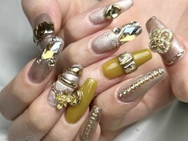 お任せデザイン成人式ネイル☆