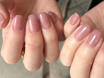 オーア(ore.)の写真/シンプル上品なニュアンスネイルで"大人カワイイ"手元に♪パラジェル/フィルイン取扱◎