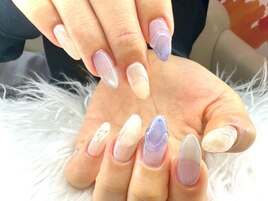 水滴ネイル｜氷ネイル