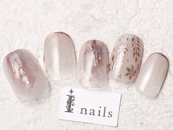 アイネイルズ 渋谷店(I nails)/レトロフラワー¥9480[渋谷]