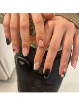 ヒルズ 原宿(Hills Harajuku)/ウエーブ波ネイル