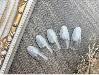 ネイルサロン&スクール ジーナ(GINA)/12月シンプルナチュラルカラー