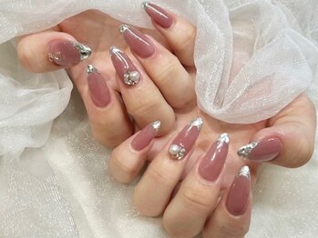 トランスモード ネイルの写真/【森町】おしゃカワ×ケアができる大人サロン!【シンプルコース(親指デザイン)60分】初めての方にオススメ!