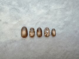 ぷっくりフラワーマグネット☆