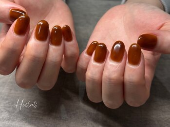 エクラス 銀座(Heclats)/ブラウン/ワンカラー/クリア