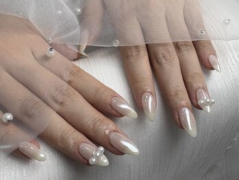 ワンカラー艶ベール