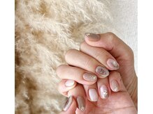モアニネイル 岡山駅前(Moani Nail)/ニュアンス定額デザイン￥7,900