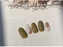 ヴィガー アンド ルックス 白金 目黒(Vigor&Looks)/秋　ニュアンス　水彩ミラー