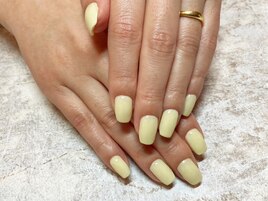 レモンイエローネイル