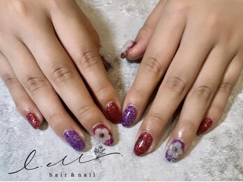 フラワーネイル