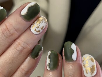 ルカ 原宿(lux)/大人クリスマスネイル