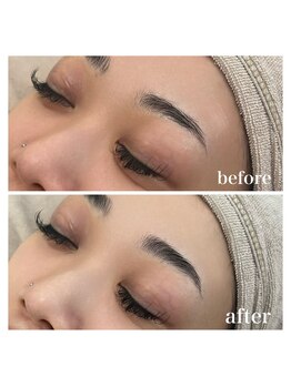 ラクシー 御徒町(luxssy)/眉毛パーマ+ワックス