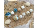フットネイル・海・貝殻