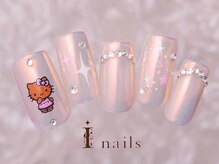 アイネイルズ 町田店(I nails)/ミラーキティネイル10480円