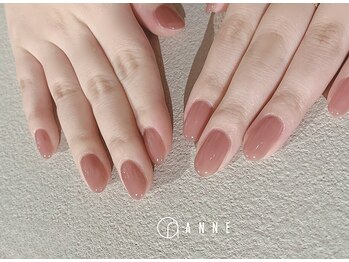 アンネ 梅田 GRACE店(ANNE)の写真/【パラジェル使用/初回オフ込】ちゅるんとワンカラー￥4000！こなれ感/垢ぬけ感/透明感ならお任せ♪